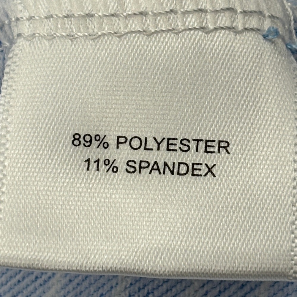 Peter Millar Performance Quarter Zip Womens Medium Blue Stripe UPF 50+ Size M - Picture 6 of 6